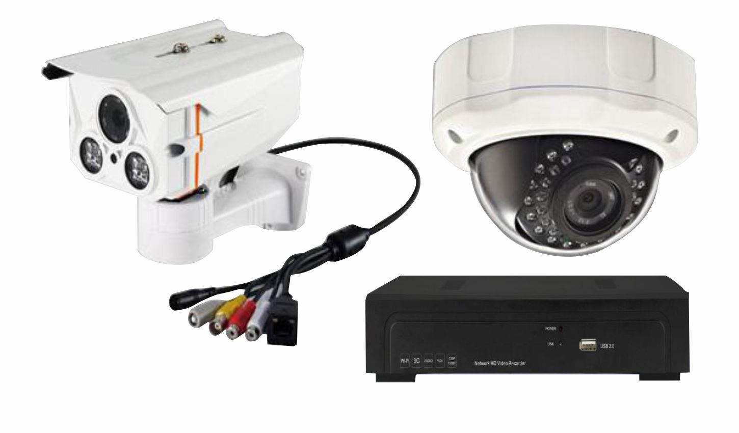 4CH Wireless CCTV Camera
