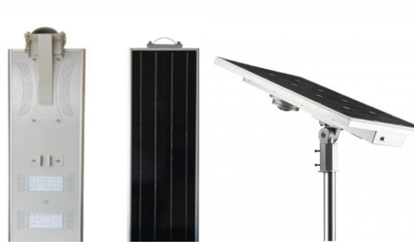 80W Integrated All-In-One Solar Streetlight